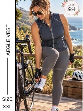 MSRP $84 | Aegle Gear “Jackie” Antimicrobial Performance Vest Size XX⭐️QUICKSHIP